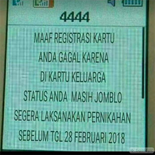 6 Meme 'Registrasi Ulang Kartu SIM' Ini Kocaknya Bikin Pengen Sleding Operatornya