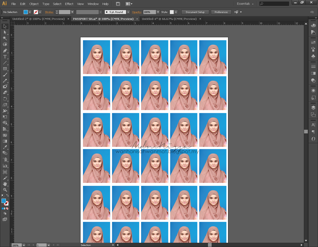 Mdmnissa: Tutorial Membuat Gambar Passport
