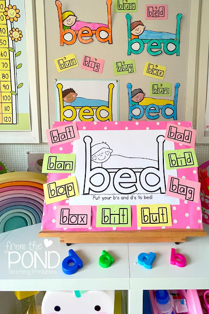 d and b letter reversals