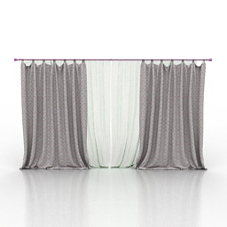 Curtain 3D Model