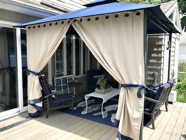 DIY Gazebo Curtains