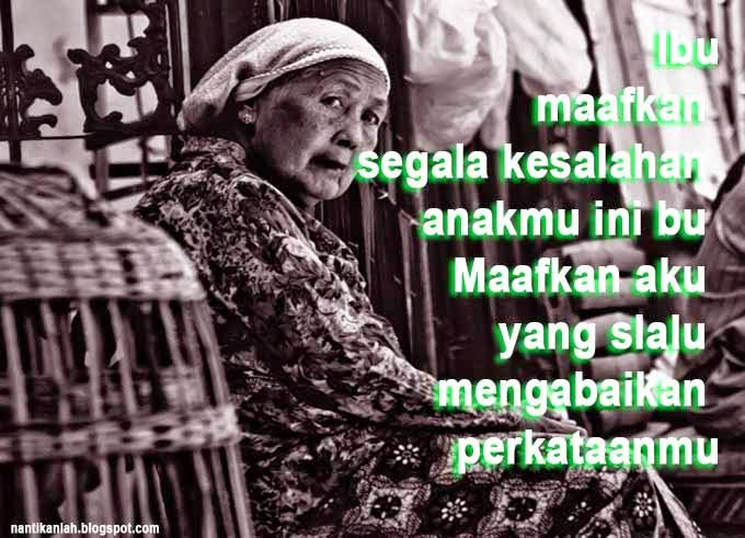 Kumpulan Gambar Kata Kata  Sedih  Buat Ibu  Tersayang