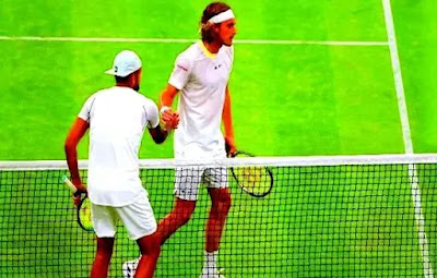 Nick Kyrgios calls rival Stefanos Tsitsipas evil and thug