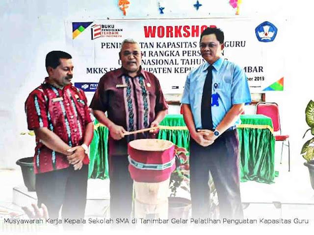 Musyawarah Kerja Kepala Sekolah SMA di Tanimbar Gelar Pelatihan Penguatan Kapasitas Guru