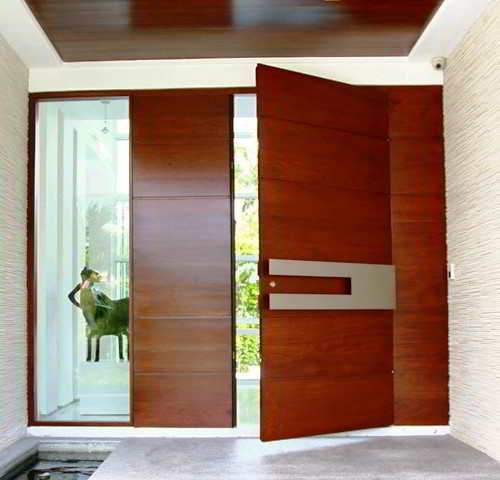  f 40 model desain pintu utama rumah minimalis contoh gambar