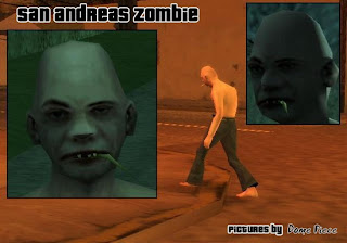 GTA San Andreas. Mitos y misterios. Zombie.