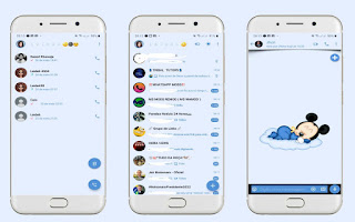 Mickey Baby Theme For YOWhatsApp & Aero WhatsApp By Leidiane