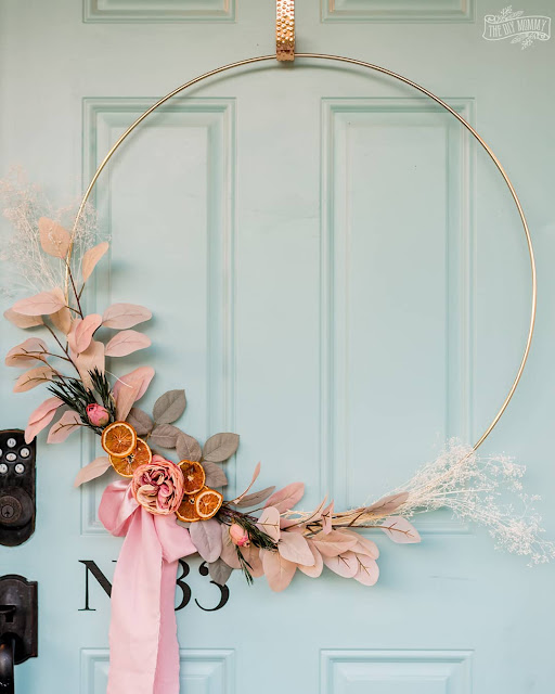 DIY Romantic Boho Fall Wreath