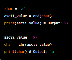 Character or String representation using ASCII,ISCII or Unicode in python