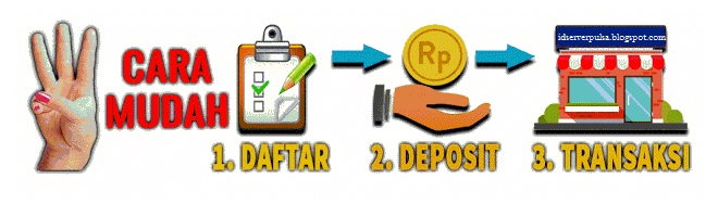 cara deposit agen pulsa