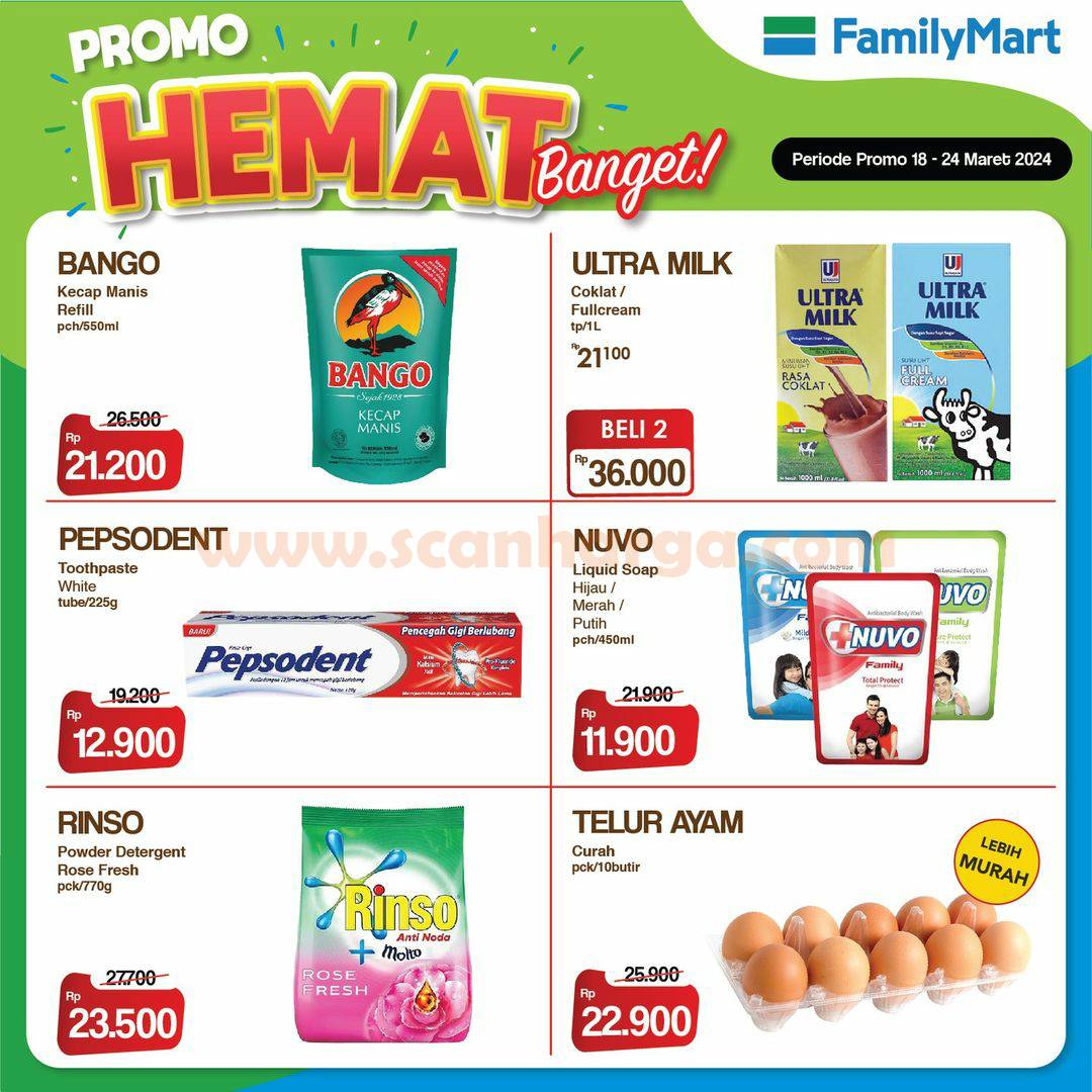 Katalog Promo JSM Family Mart Weekend 22 - 24 Maret 2024