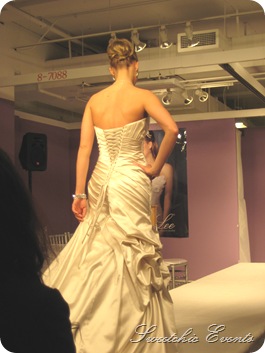 Mori Lee satin back