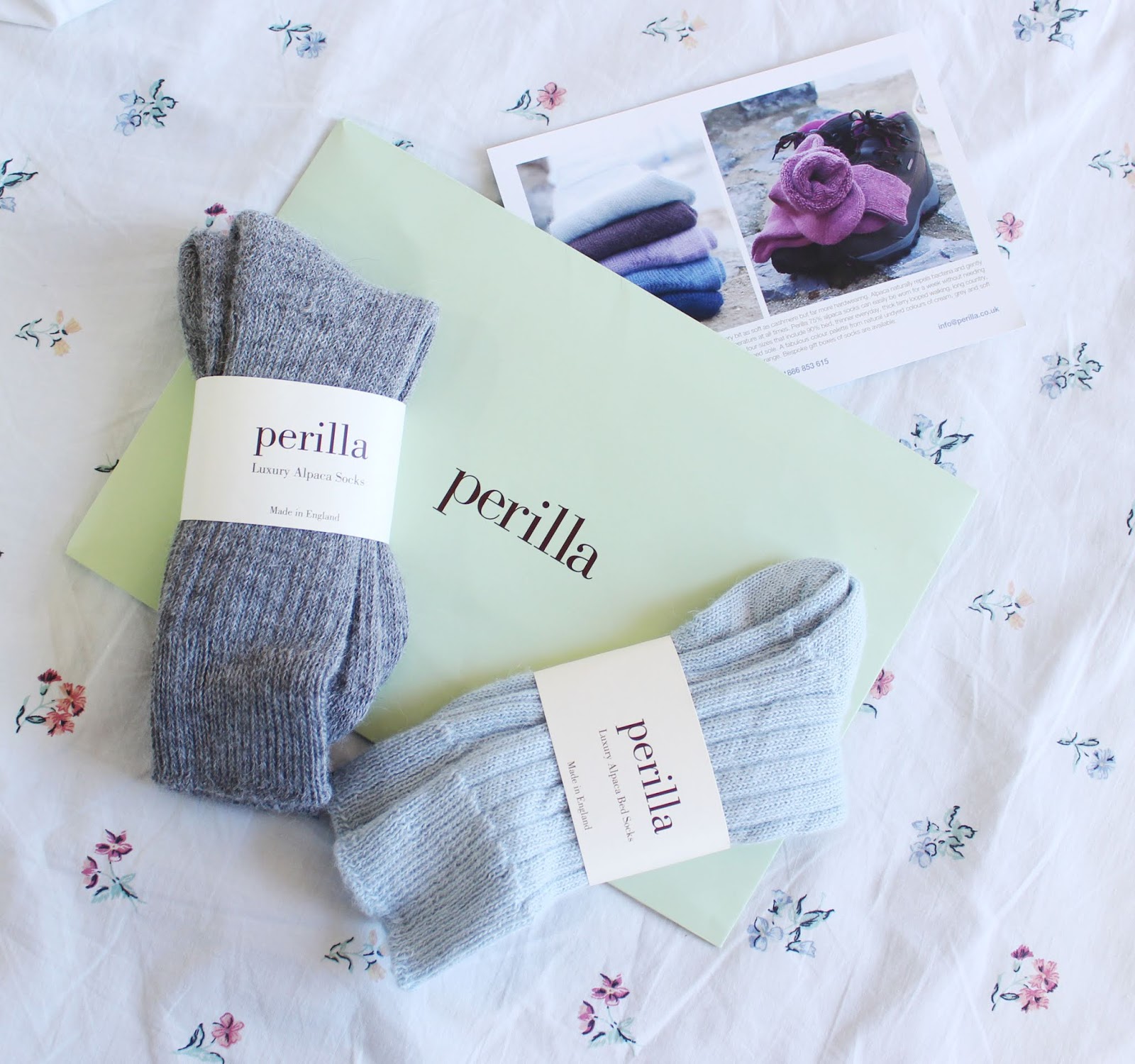 Keeping Warm This Winter- Perilla Socks review 