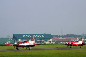 Bandara Polonia Jadi Markas Pesawat Intai TNI AU
