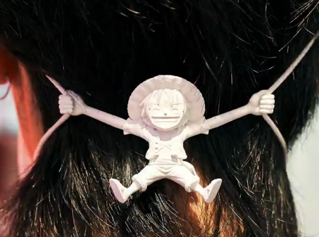 航海王 魯夫橡膠手 口罩束帶減壓條 3D列印