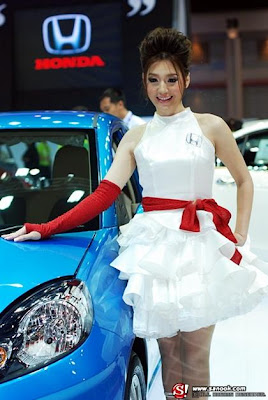 สาวพริตตี้ ฮอนด้า Pretty girls of Honda car at Bangkok International Motor Show 2011