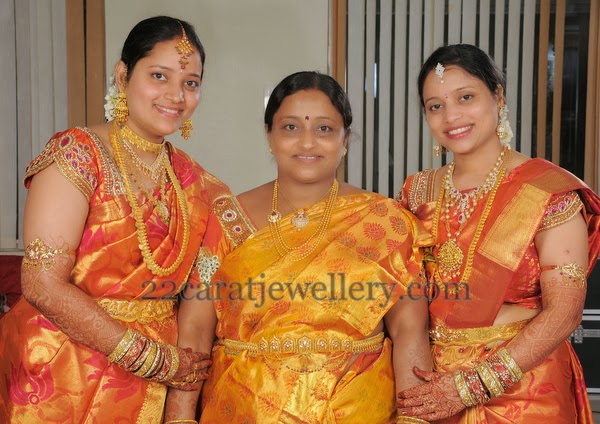 Mother and Daughters Traditional Jewelry