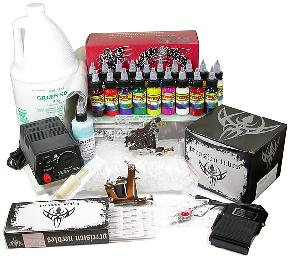 Want to get one glitter tattoo? Just get one glitter temporary tattoo kit at