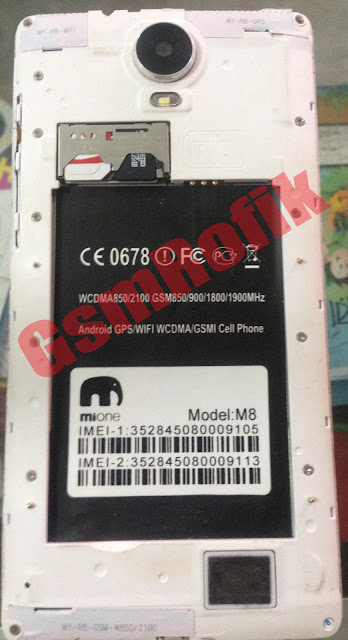Mione M8 Flash File MT6580 (5.1 Lollipop) 100% Tested CM2 Read 