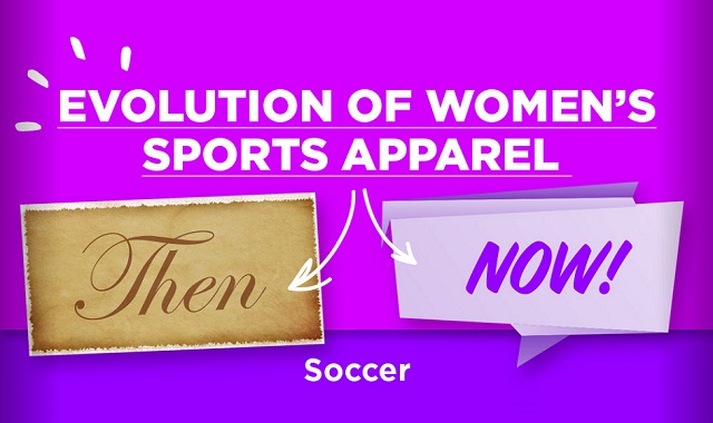 Image: The Evolution of Women's Sport Apparel #infographic