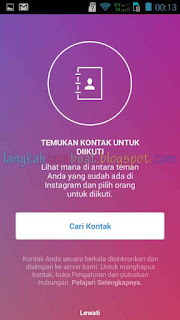 Log in Instagram Lewat Facebook