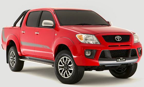 toyota hilux red edition