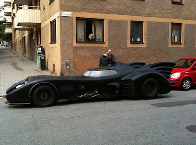 batman car in Sweden
