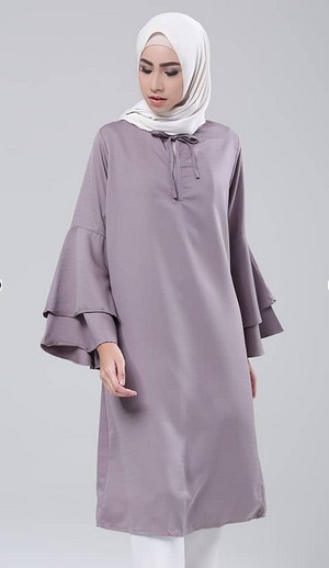 15 Koleksi Terbaru Baju Muslim Tunik Modern Trend 2019