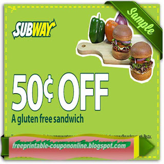 Free Printable Subway Coupons