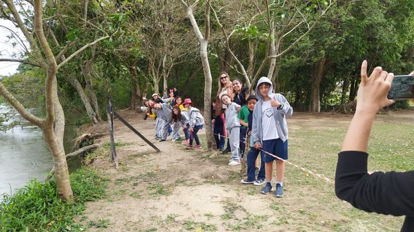 Parque Ecológico da Moçota recebeu visita de alunos de Taubaté e Tremembé.