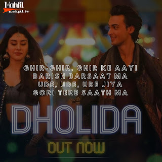 Dholida Lyrics from movie loveyatri