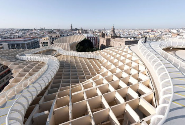 Metropol Parasol Wooden Structure