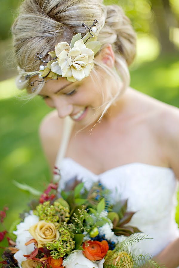 My way in the future Hippie Wedding Headband