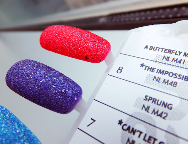 Opi liquid sand swatches