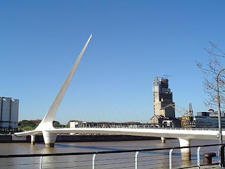 Puente de la Mujer en Buenos Aires (Argentina) - S. Calatrava