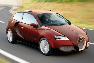 Cheap photoshop Bugatti