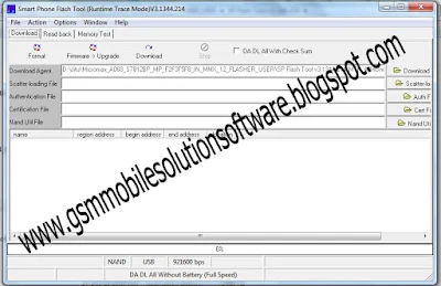 Micromax A068 Click Flash_tool Steps