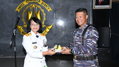 Akademi Angkatan Laut Peringati HUT Ke – 77 TNI Tahun 2022
