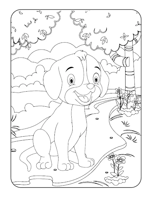 Unleash Creativity with the Best Dog Coloring Pages for Kids: Fun and Educational Activities Await!