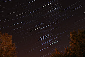 star trails with canon rebel xt