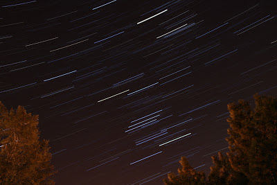 star trails with canon rebel xt