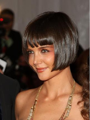 katie holmes short hairstyle. Latest Cute Katie Holmes Short