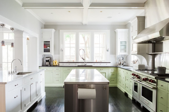 Beautiful white modern farmhouse amongst front end porch on  Studio ✔ Influenza A virus subtype H5N1 Renovated Modern Farmhouse, My Art, too SECRETS {Farmhouse Style}