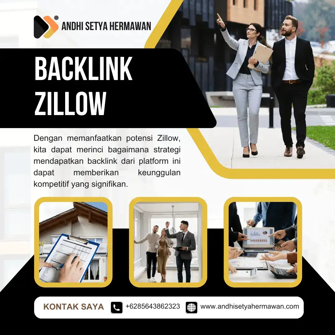Cara Mendapatkan Backlink Berkualitas Gratis dari Zillow