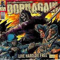 pochette BORN AGAIN live hard die free, EP 2022