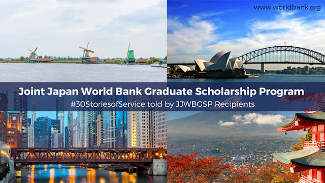 Apply now : Joint Japan World Bank Graduate Scholarship Program 2019/2020 for Graduates in Developing Countries(fully funded)