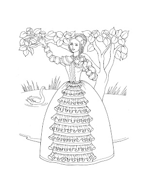 princesses coloring sheet. Princess Coloring Pages: Free