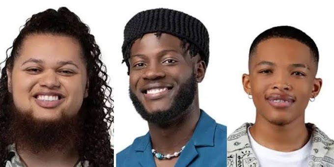 Thabang, Blaqboi, and Justin have been eliminated from a reality TV show
