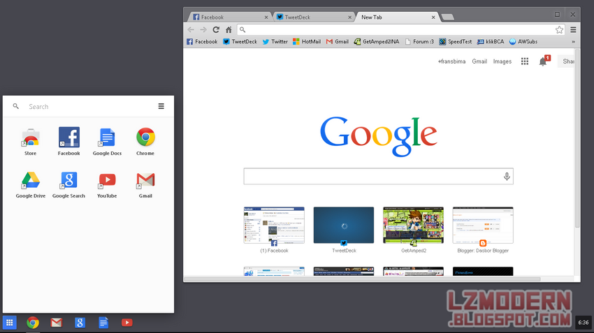 Cara Mengubah Google Chrome Menjadi Chrome OS Pada Windows (Win8 App)