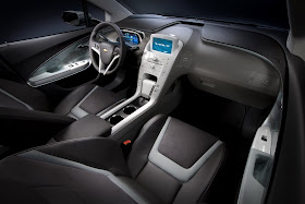 Interior shot of 2011 Chevrolet Volt